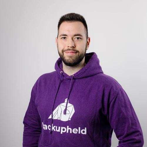 backupheld Florian Knauf Mitarbeiter System Engineer