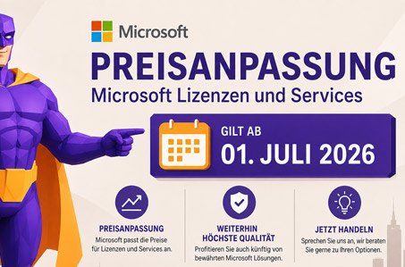 Microsoft 365 Preisanpassungen